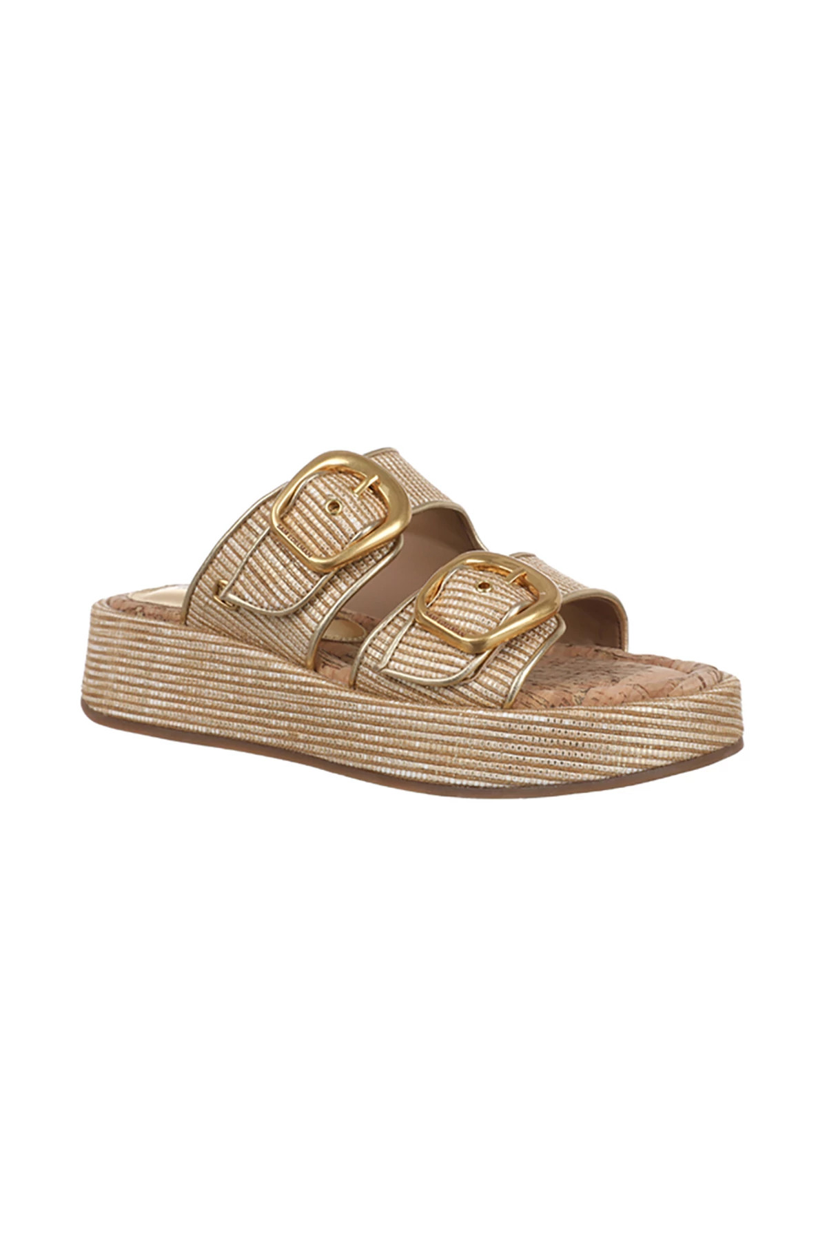 SUNNY GOLD Nerissa Platform Slide Sandal image number 2