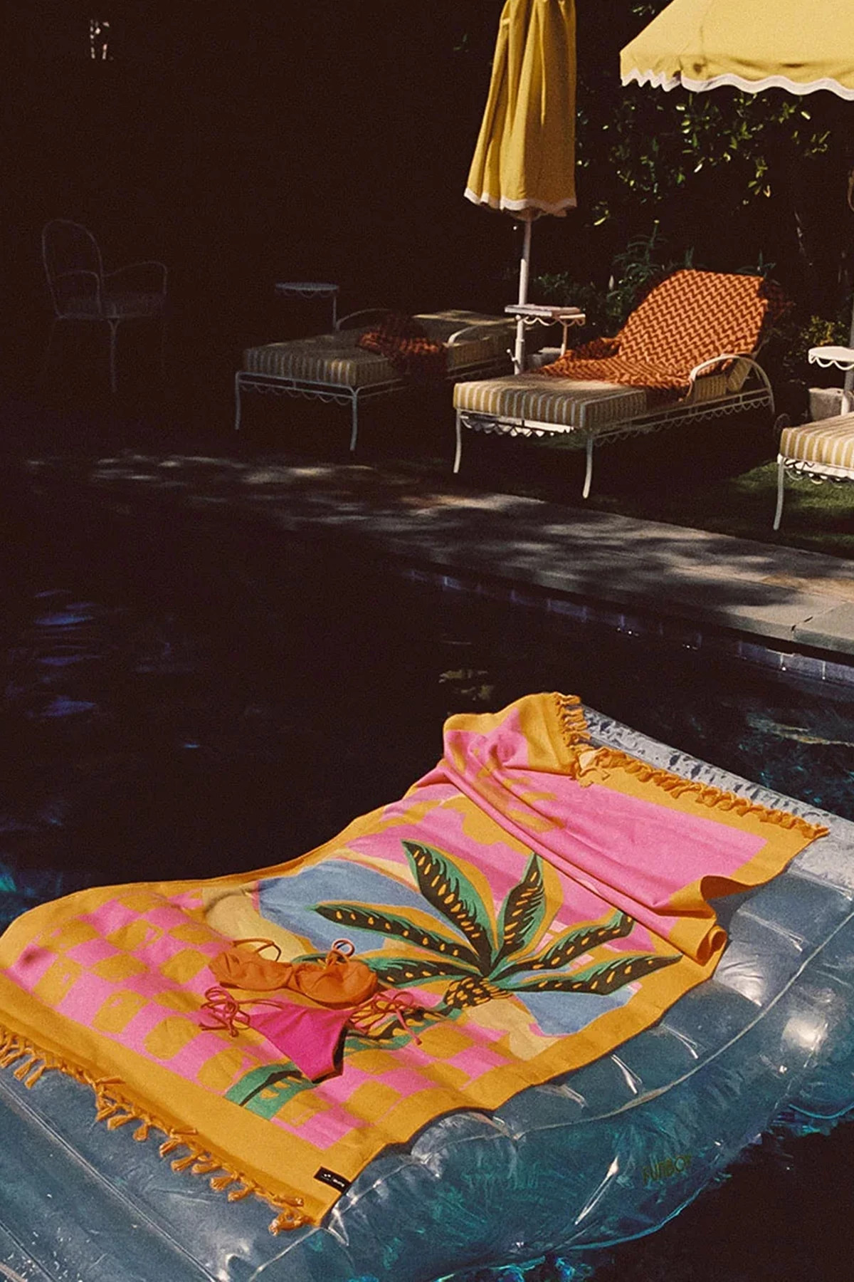 MULTI Cotton Fouta Turkish Beach Towel image number 2