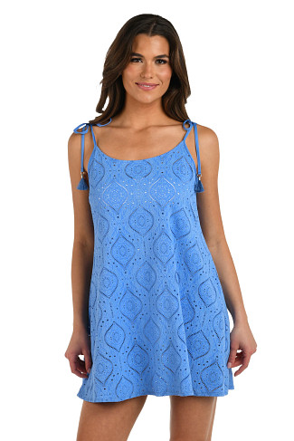 CHAMBRAY Mantra Medallion Mini Dress