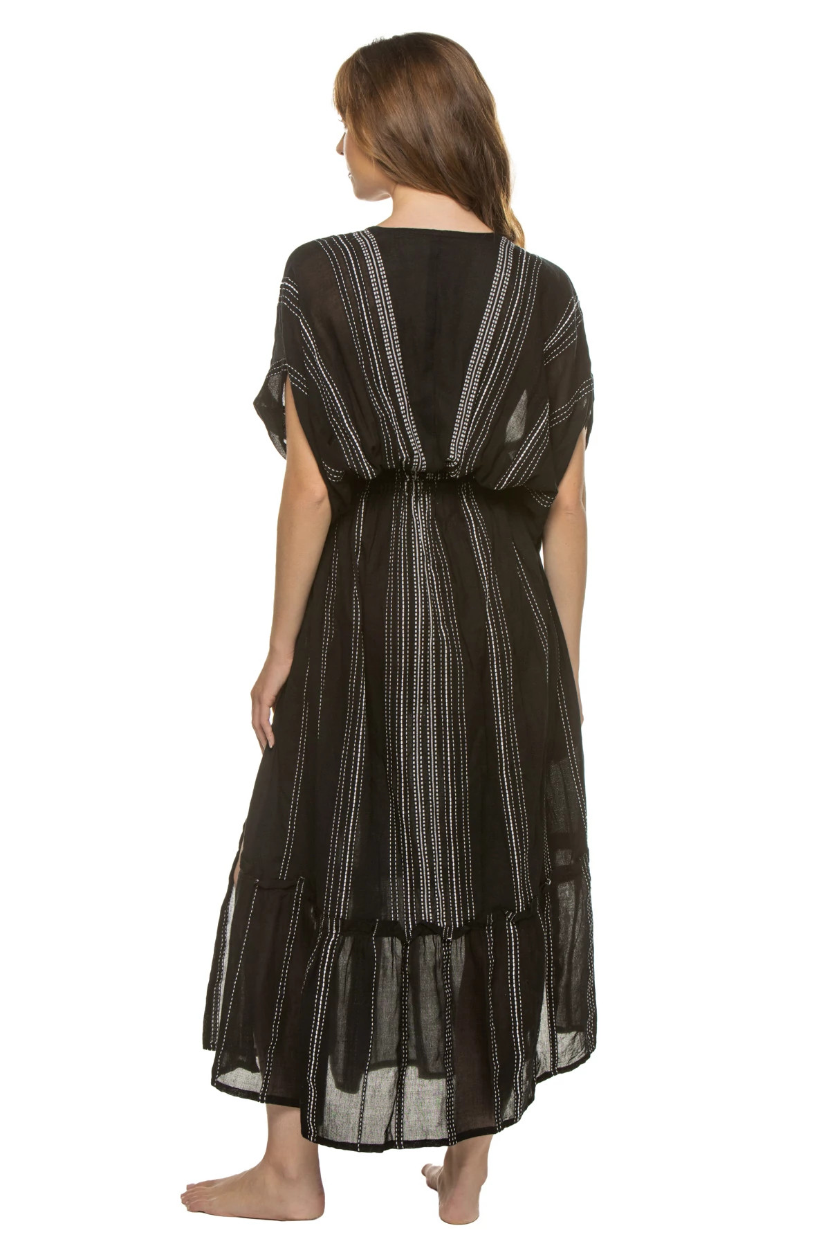 BLACK Leliti Plunge Maxi Dress image number 2
