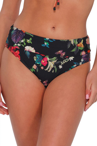 FLEUR NOIRE Hannah High Waist Bikini Bottom