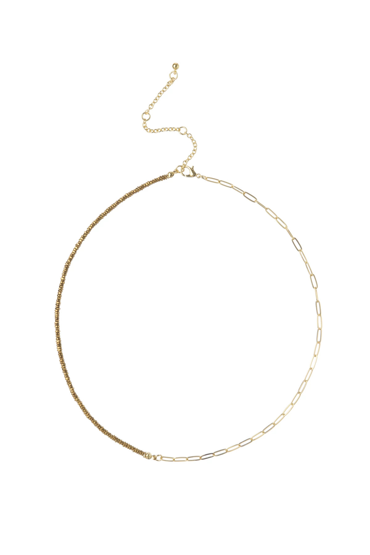 GOLD Beaded Necklace image number 1