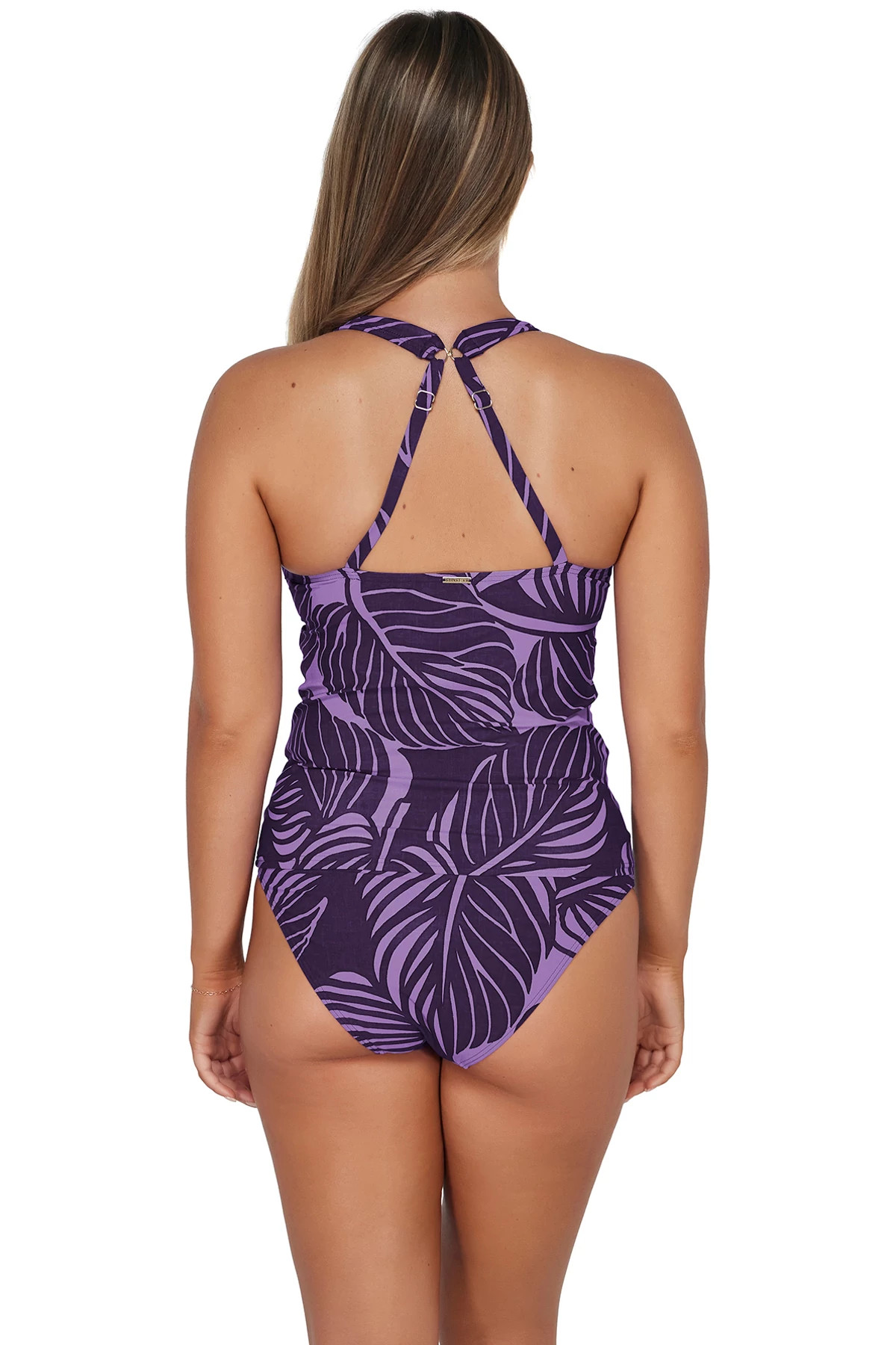 MYSTIC PALMS Elsie Underwire Tankini Top (E-H Cup) image number 2