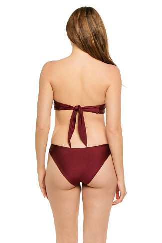 SANGRIA Sangria Bandeau Bikini Top