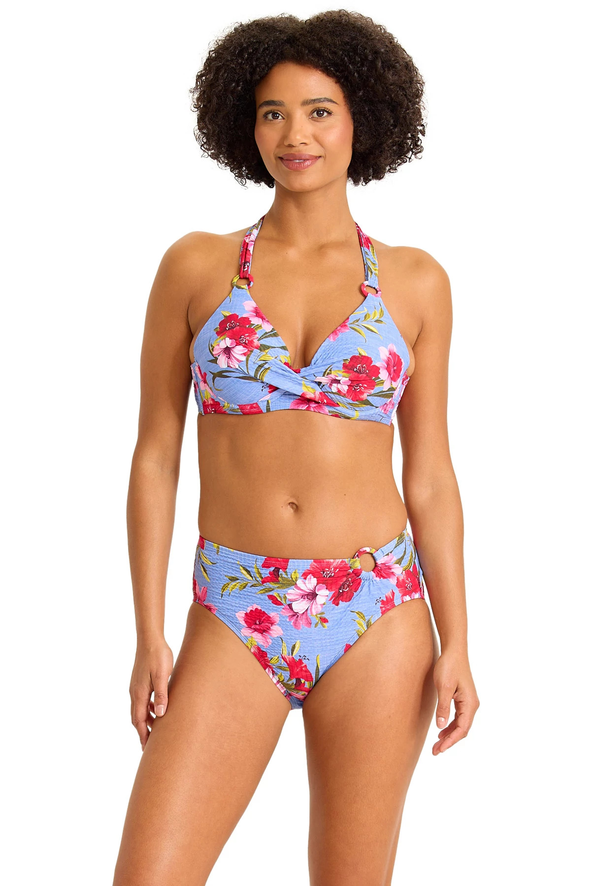 BLUE MONDAY Underwire Halter Bikini Top image number 1