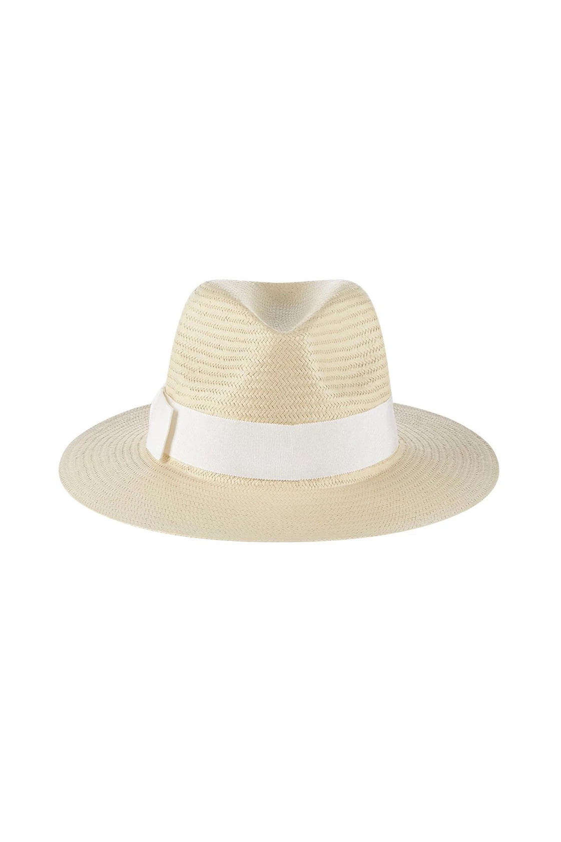 NATURAL/WHITE Panama Hat image number 1