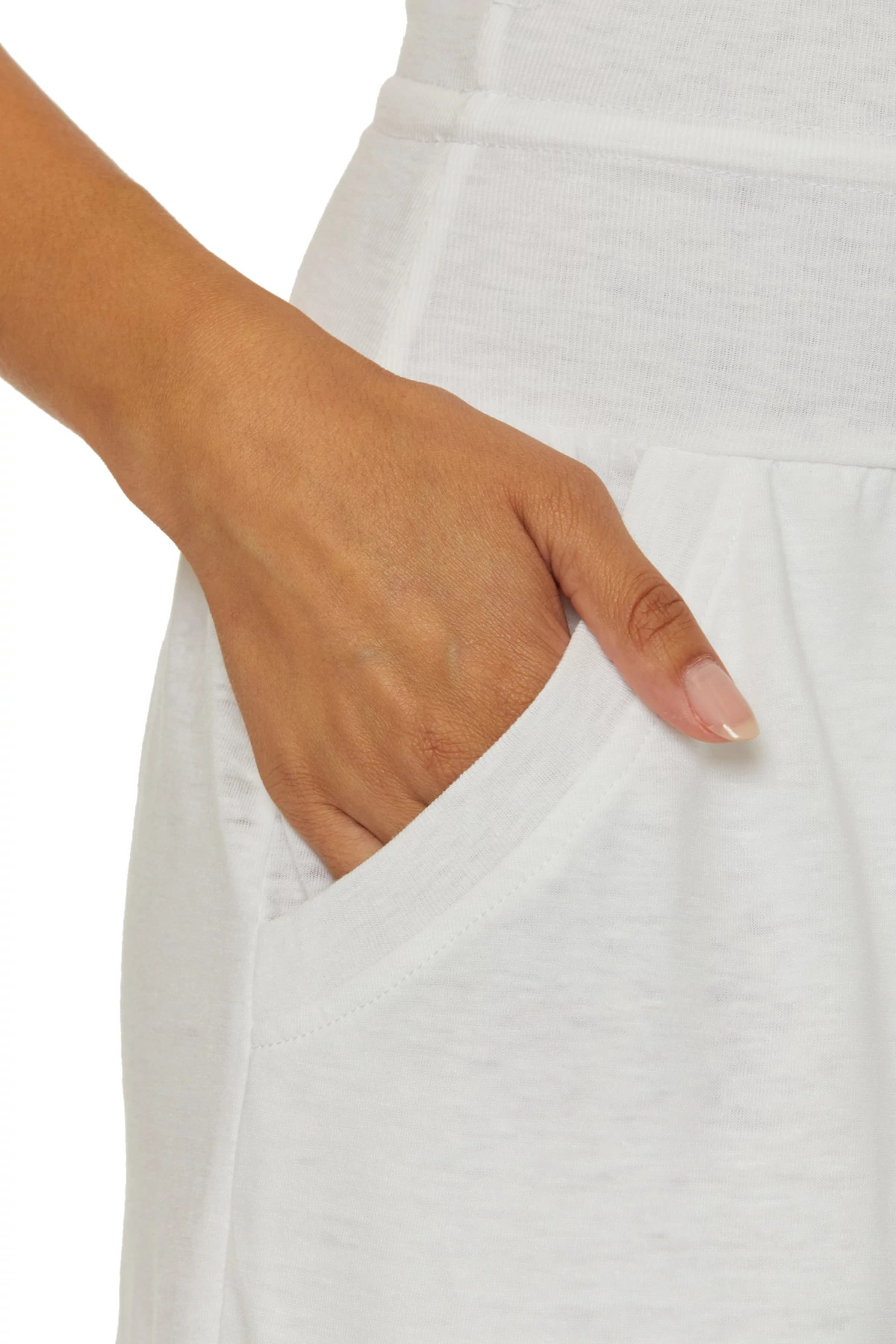 WHITE Beach Date Mini Dress image number 3