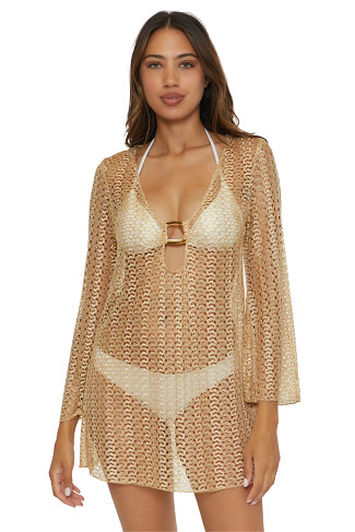 GOLD Crochet Tunic