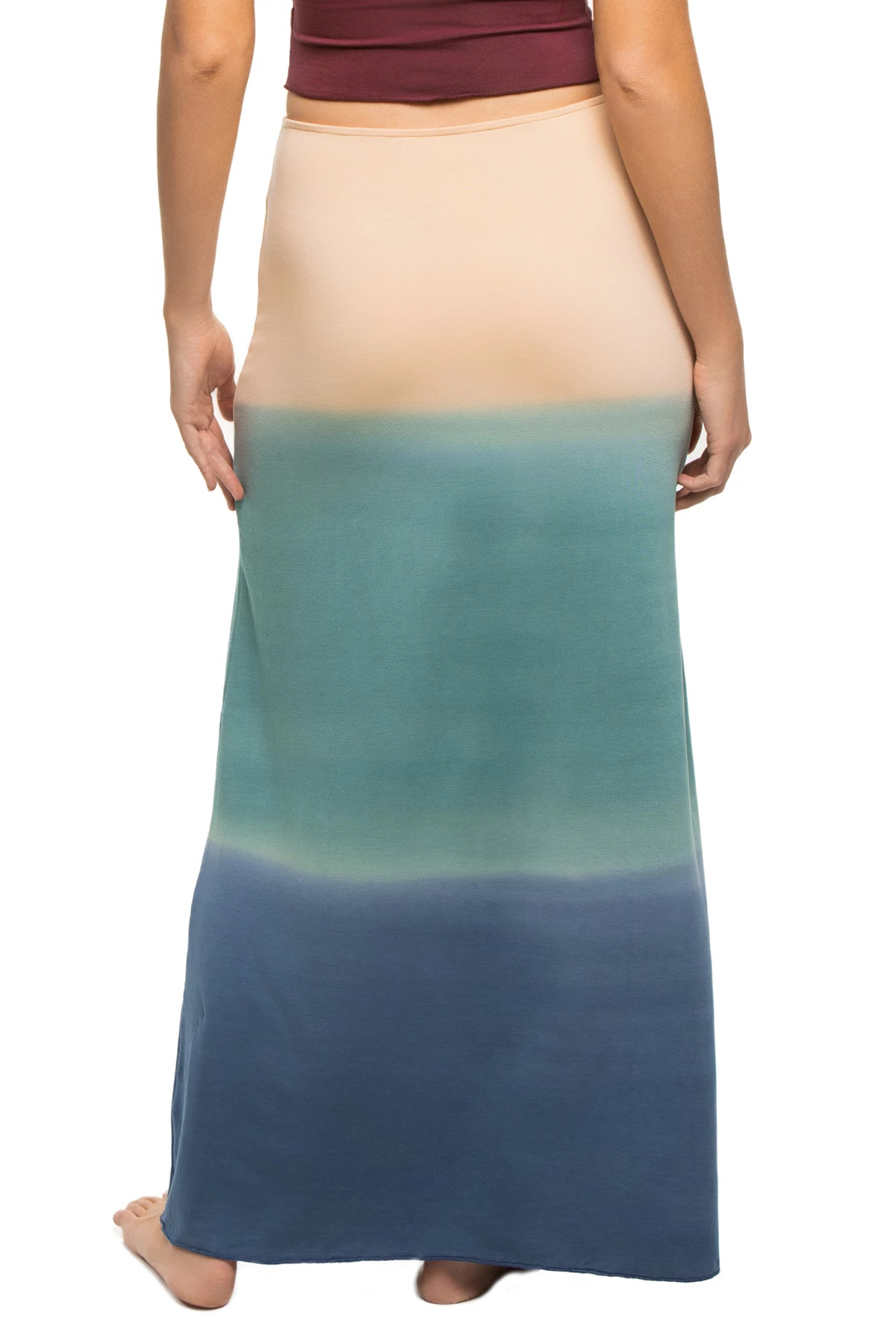 OMBRE ROUGE Monarch Maxi Skirt image number 2