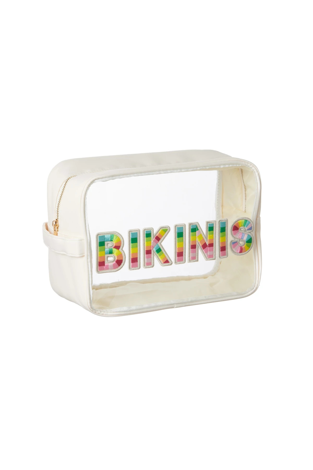 CLEAR Bikinis Zip Pouch image number 1