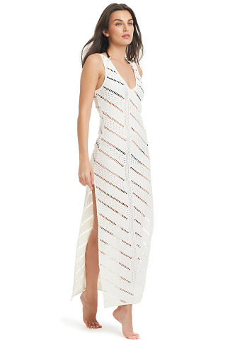 PAPYRUS Crochet Maxi Cover Up Dress