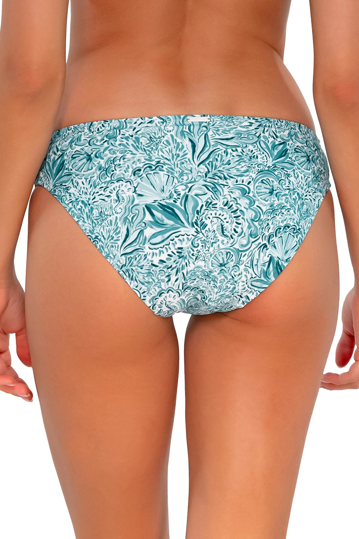 BY THE SEA Audra Tab Side Hipster Bikini Bottom image number 2