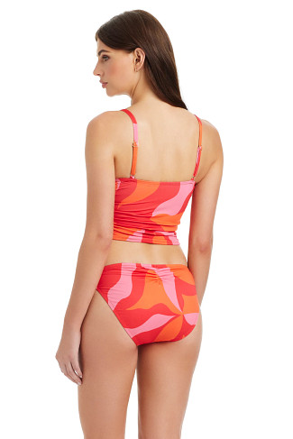 RED ENERGY Crop Bikini Top