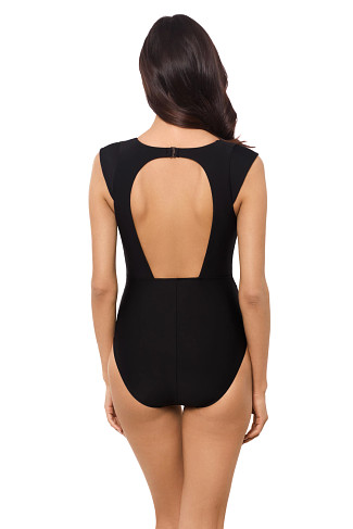 BLACK Dash One Piece Swimsuit