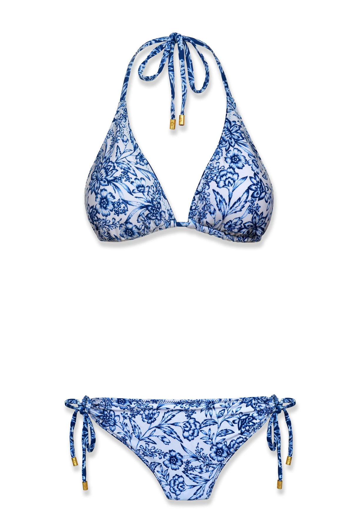 HAMPTONS FLORAL Reversible Tie Side Hipster Bikini Bottom image number 6