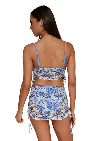 DEEP SEA CHINOISERIE Auger Bralette Bikini Top