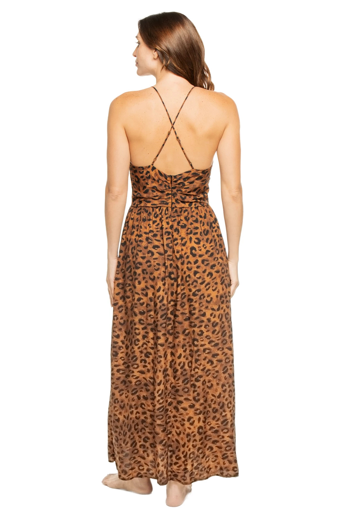 LEOPARD The Nikke Maxi Dress image number 2