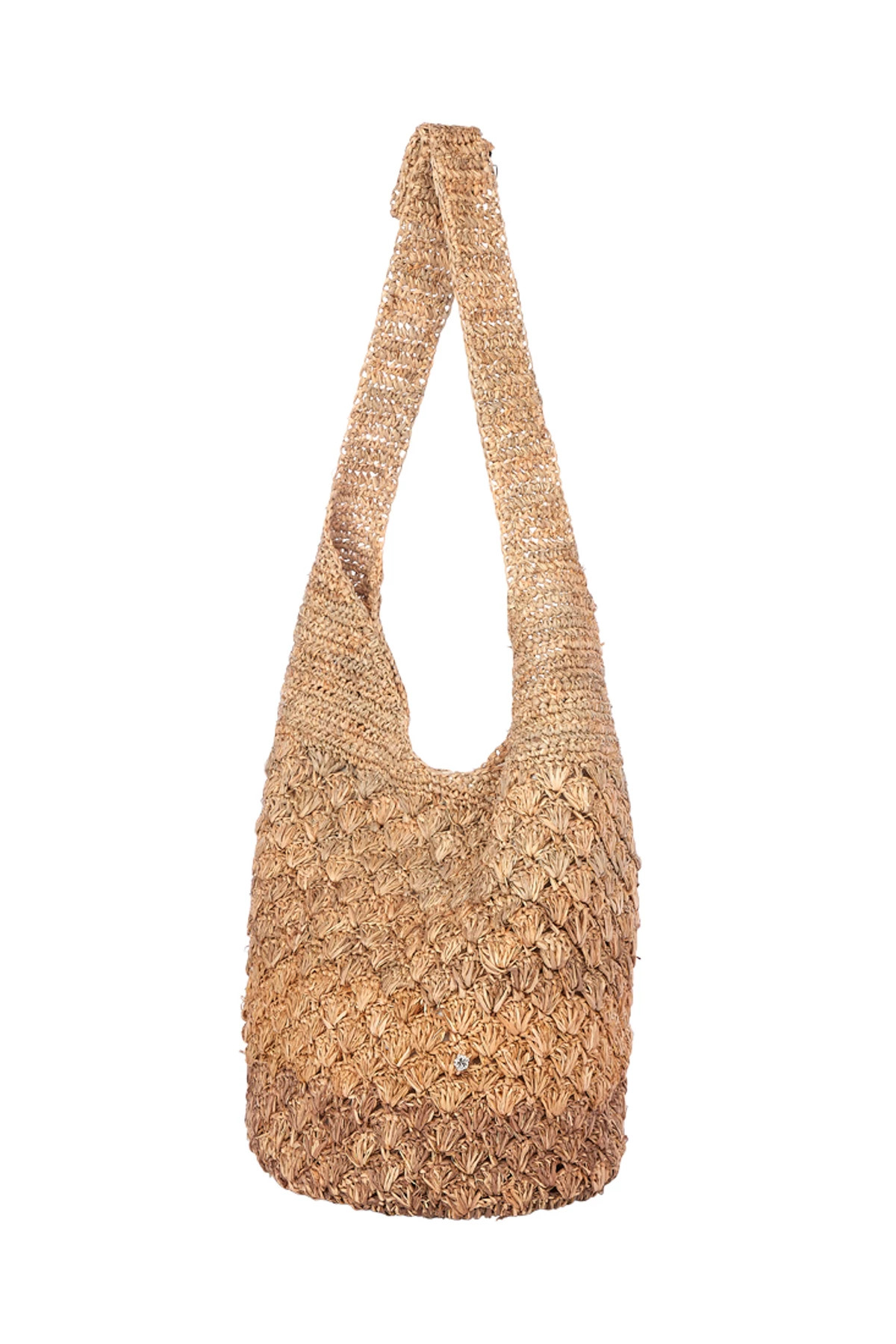 NUDE/GOLD Guadalupe Lux Bucket Bag image number 2