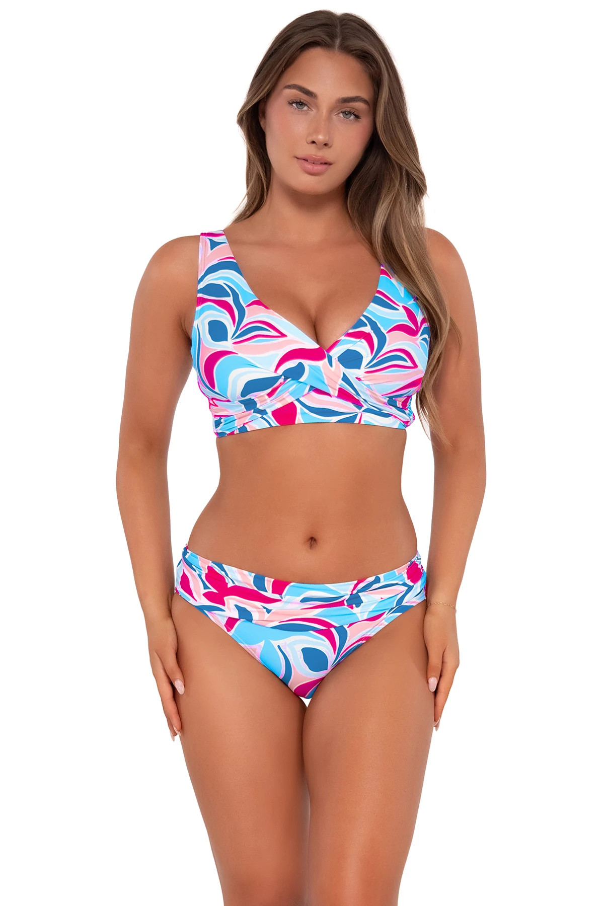 MAKING WAVES Elsie Underwire Bikini Top (E-H Cup) image number 1