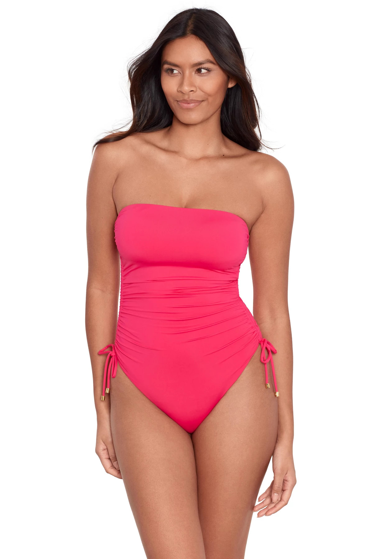 PASSIONFRUIT Bandeau One Piece Swimsuit image number 1