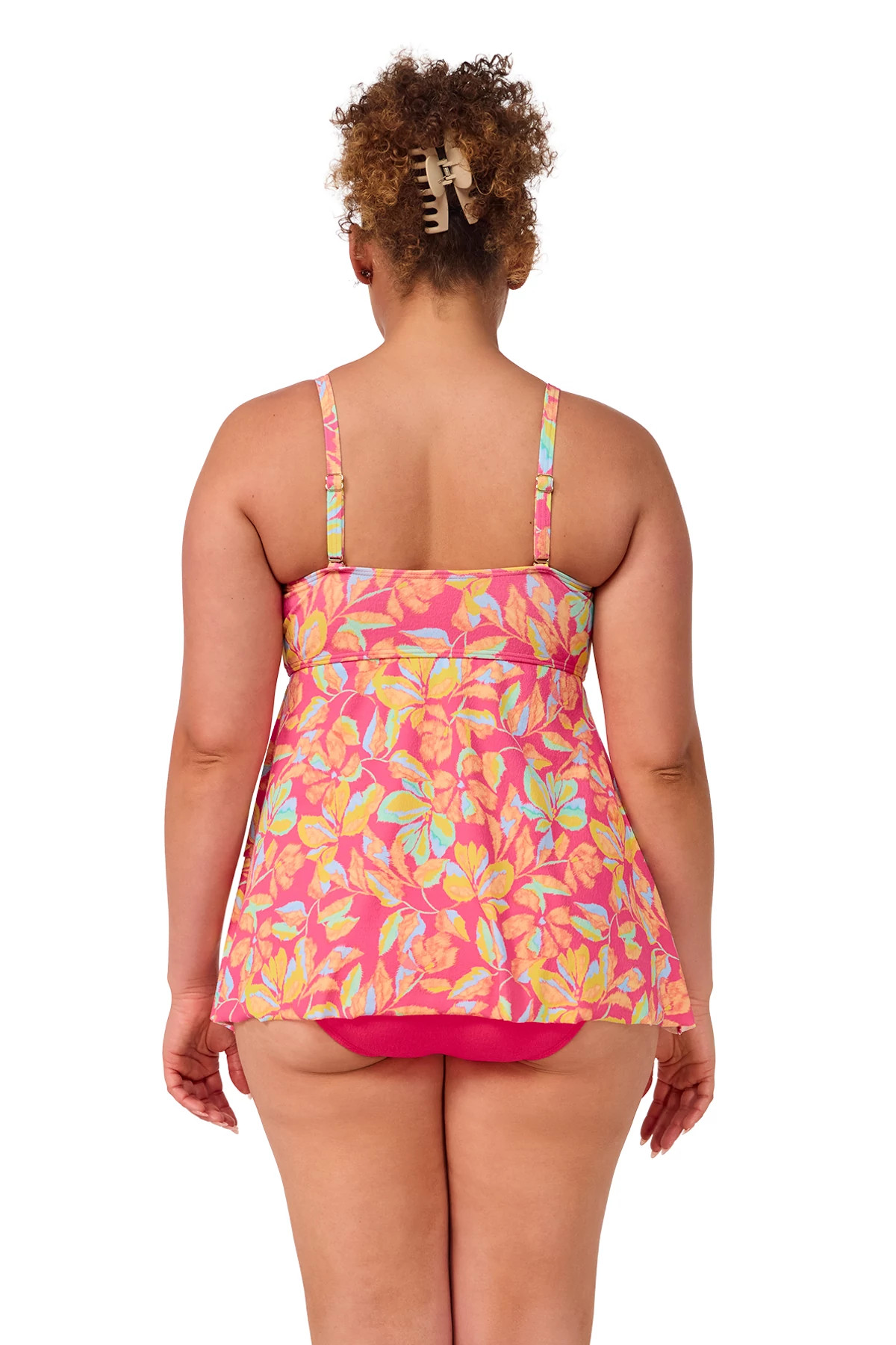 MAGIC HOUR CREPE Molly Bandeau Tankini image number 3