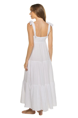 WHITE Marguerite Maxi Dress