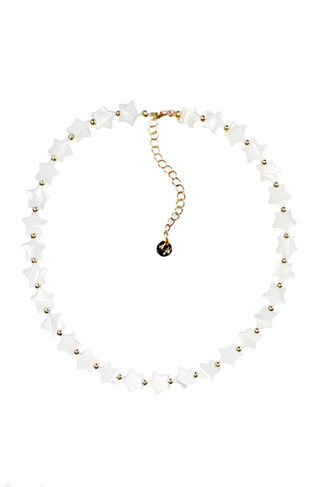 WHITE Stardust Necklace