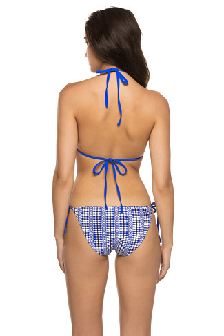 CLASSIC BLUE Lola Sliding Triangle Bikini Top