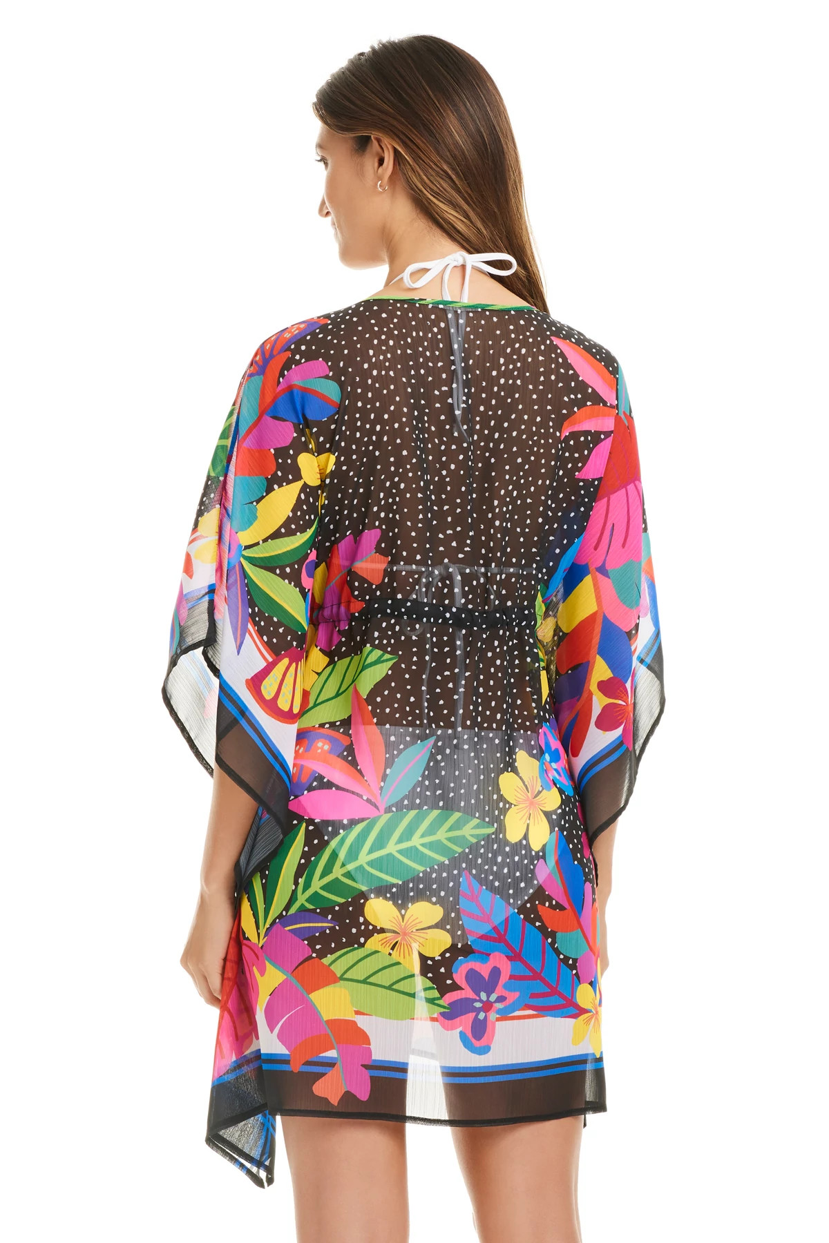MULTI Chiffon Caftan image number 2