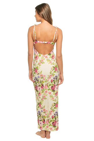 BOUQUET Petal Floral Underwire Maxi Dress
