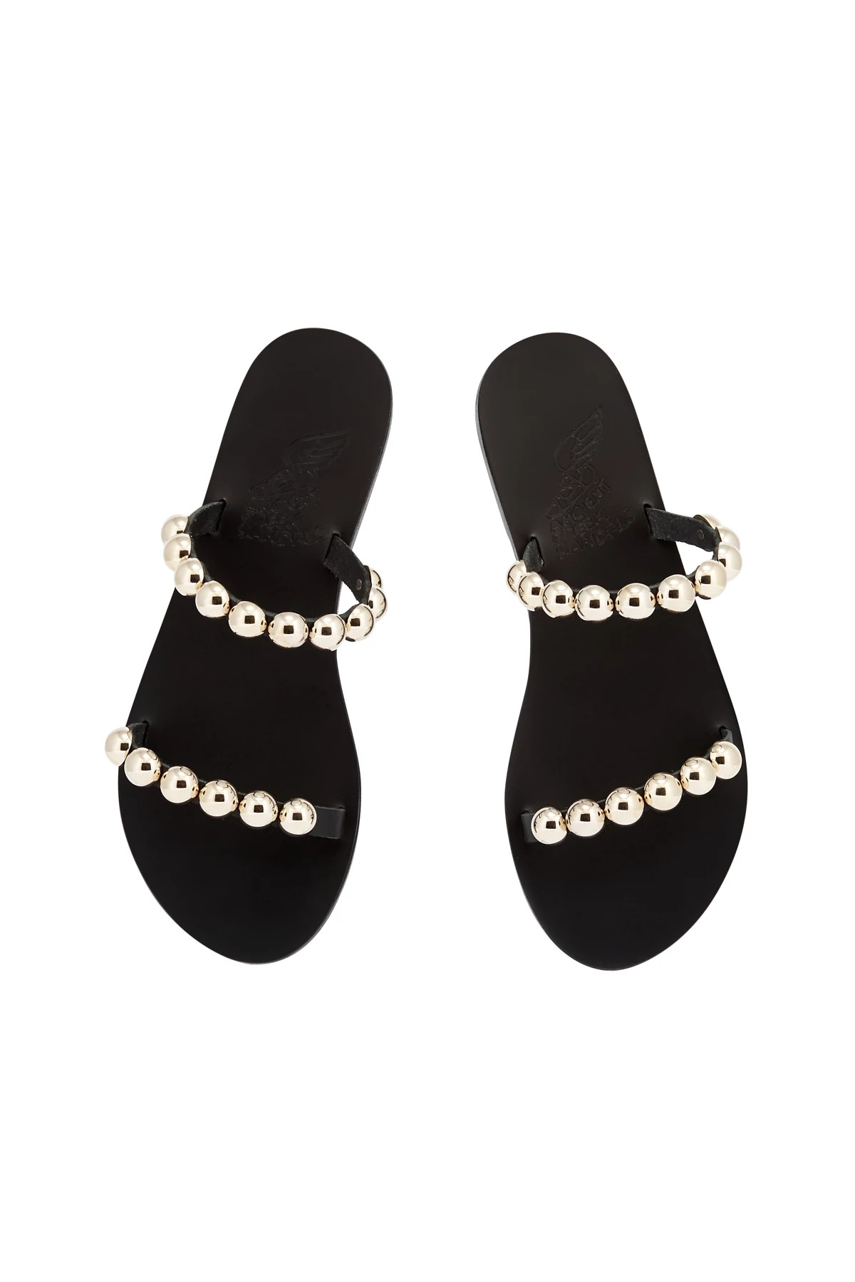 BLACK Lambri Ball Stud Slides image number 1