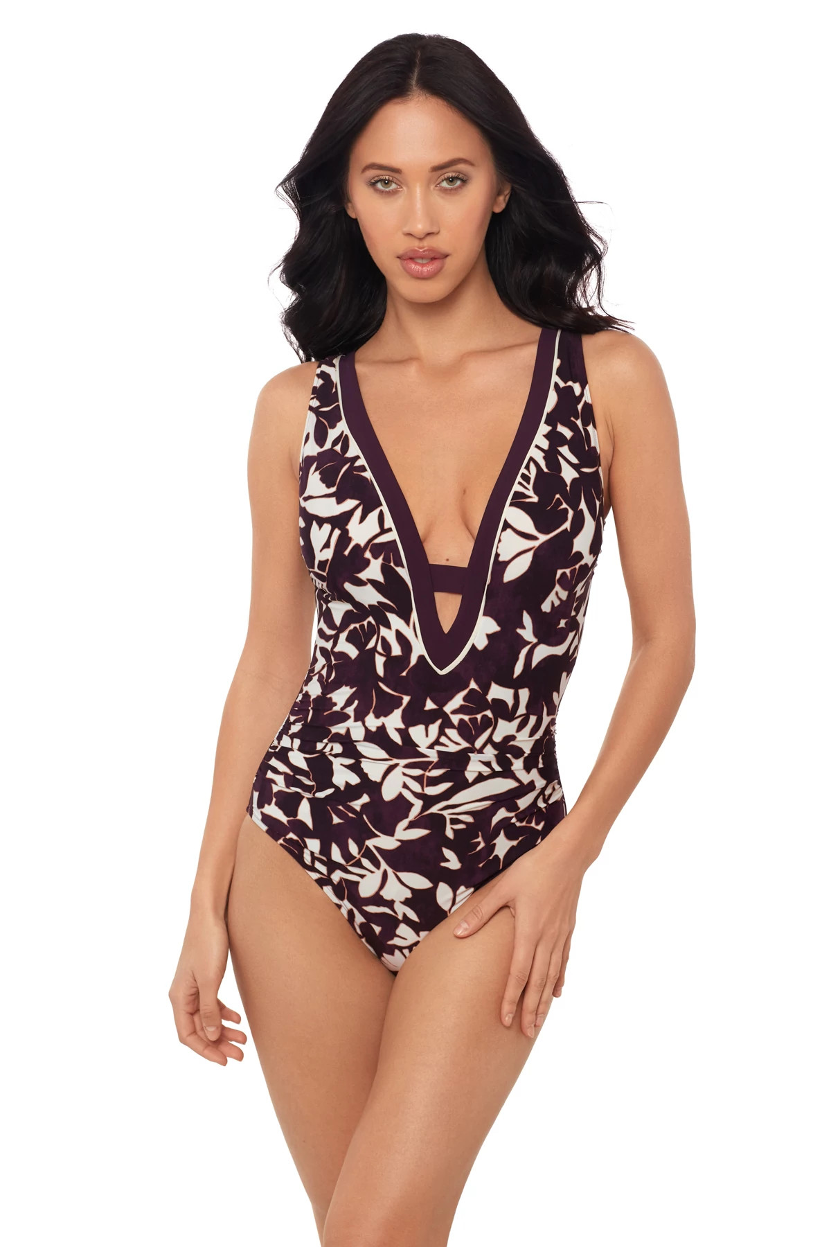 MULTI Martinique Tess One Piece Swimsuit image number 1