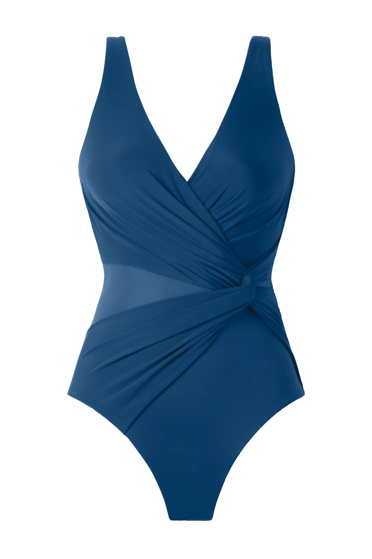 TWILIGHT Circe Mesh Inset One Piece Swimsuit image number 4