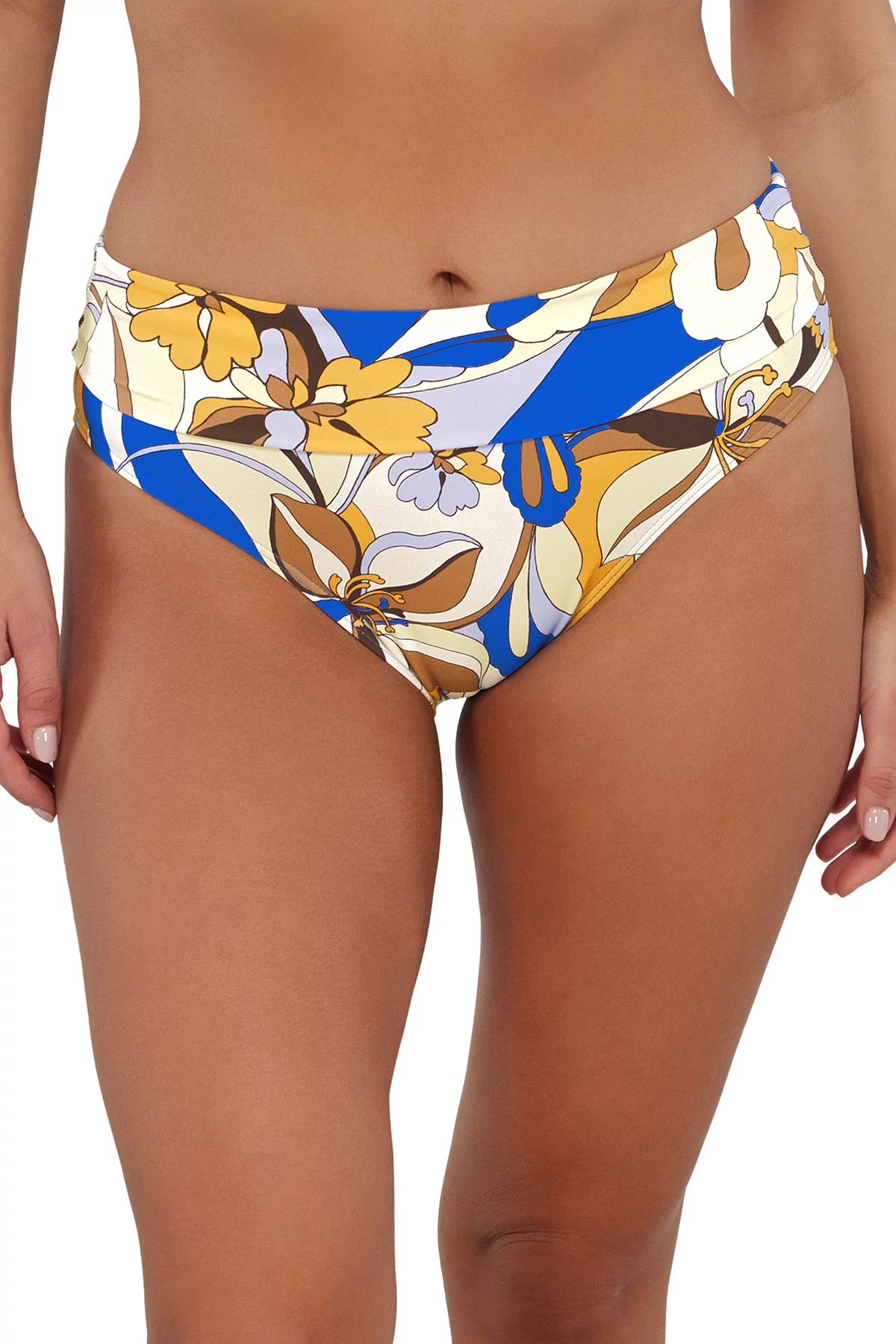 BALI BUNGALOW Hannah High Waist Bikini Bottom image number 2