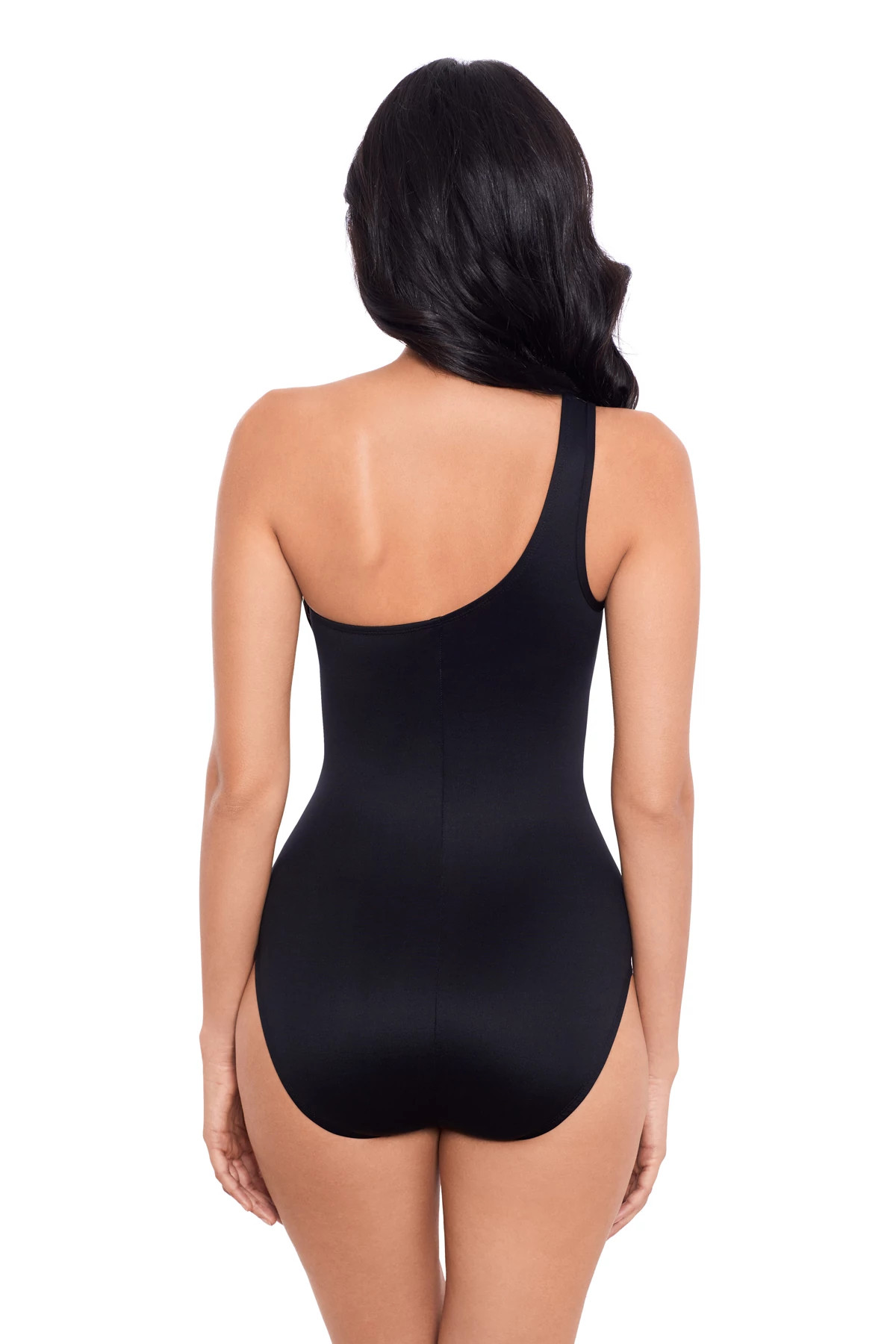 MULTI Jena Asymmetrical One Piece Swimsuit image number 2