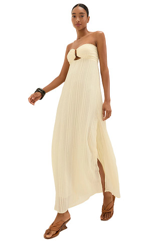 MULTI Loly Strapless Maxi Dress 