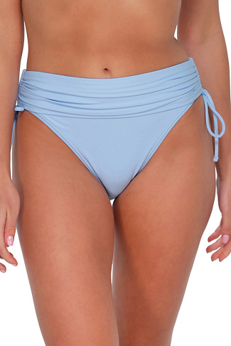 BLUE WHISPER Darci High Waist Bikini Bottom