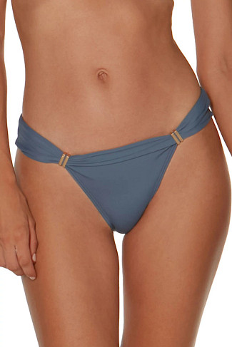 BLUE GREY Bia Tab Side Brazilian Bikini Bottom