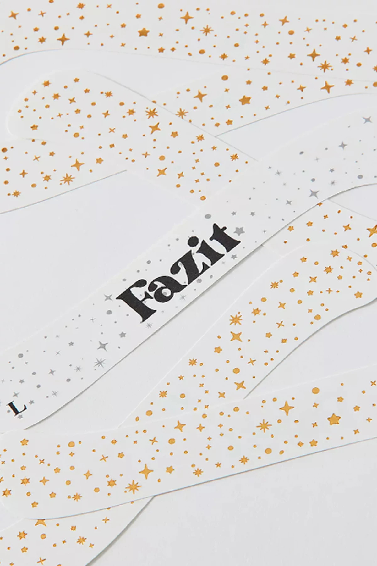 GOLD Gold Decolletage Glitter Makeup Patches image number 6