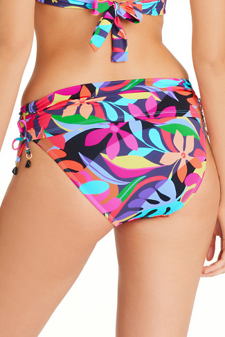 MULTI Bold Rush Tie Side Hipster Bikini Bottom