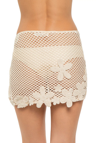 SUNSET SHELL Sunset Shell Crochet Sarong