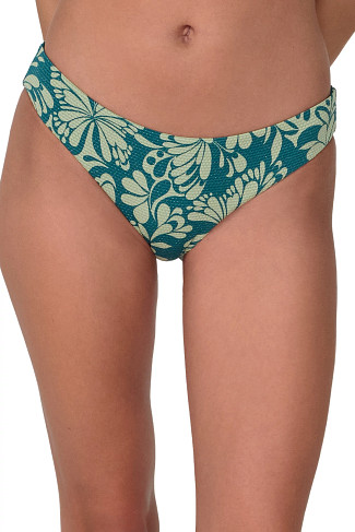 FLUTTER LUREX Chloe Low Rise Hipster Bikini Bottom