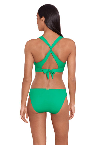 CABANA GREEN Bralette Bikini Top