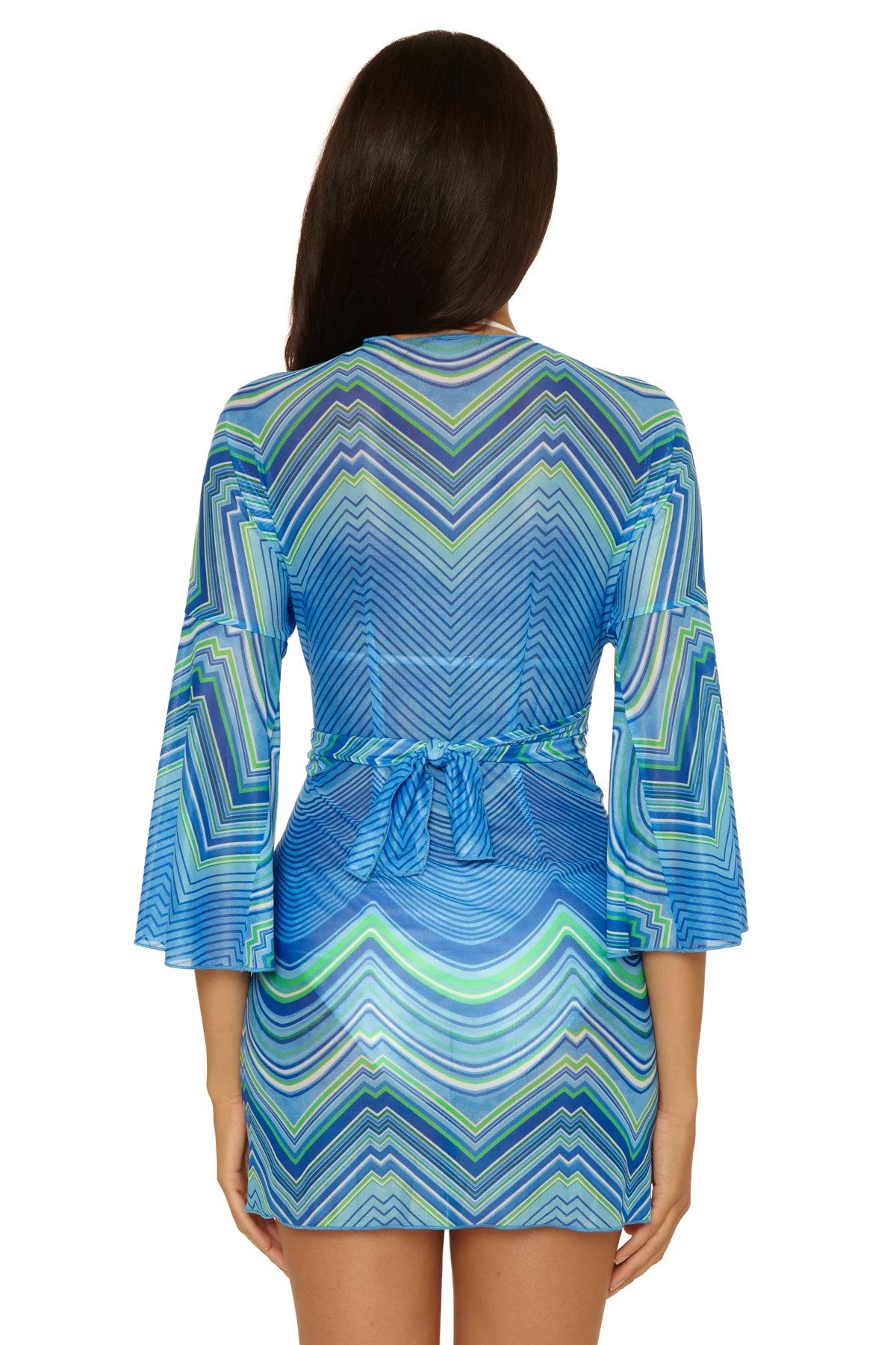 MULTI Summer Sunrise Kimono image number 6