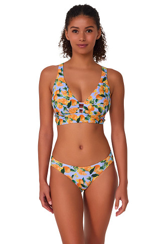 CLEMENTINE Natalie Banded Bikini Top (D+ Cup)