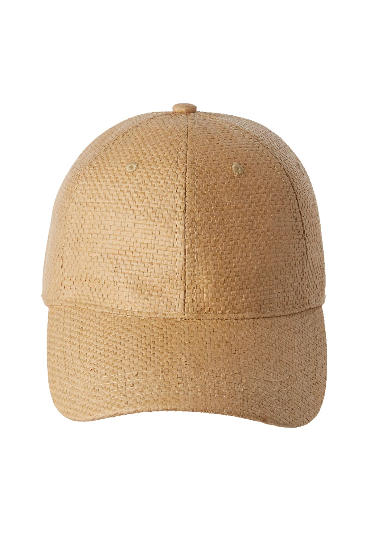 Woven Straw Baseball Cap image number 1