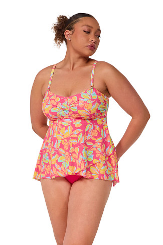 MAGIC HOUR CREPE Molly Bandeau Tankini