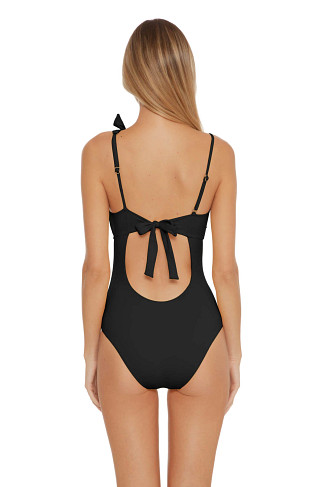 BLACK Sadie Asymmetrical One Piece Swimsuit