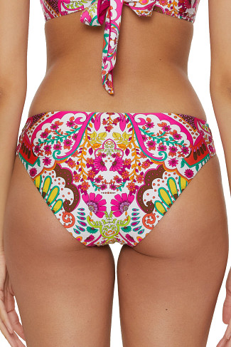 MULTI Hawaiian Garden Hipster Bikini Bottom