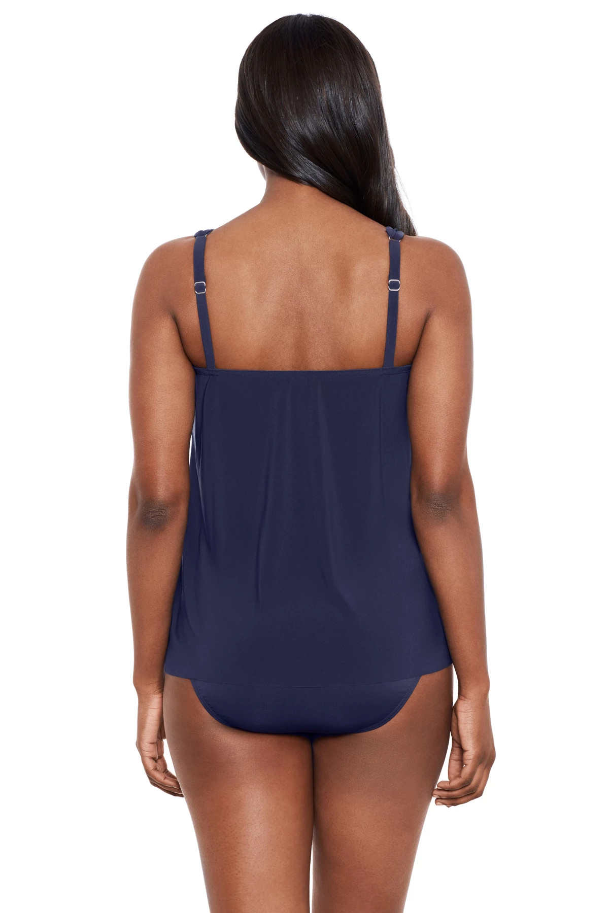 MIDNIGHT Mirage Mesh Tankini Top image number 2